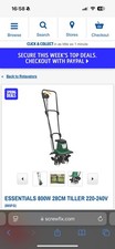 Garden tiller electric - garden,