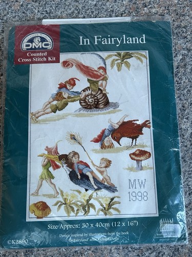 Dmc fairyland cross stitch - in,