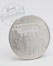 Silver medal 100th - silver,