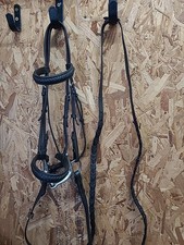  English Leather Bridle,bit &