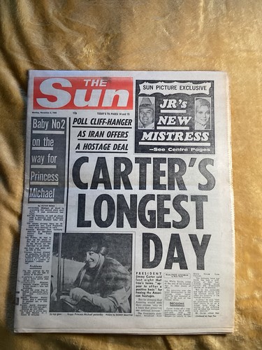 Carter iran offers hostage - carter,