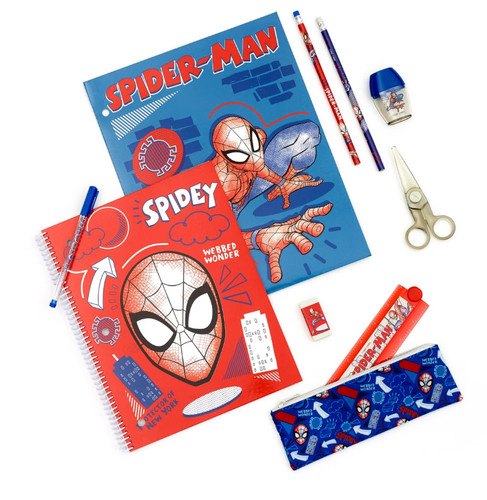 Spiderman pencil pen notebook - pencil,
