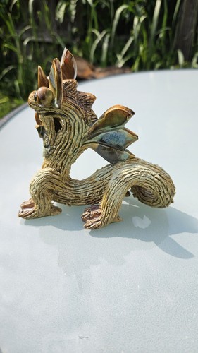 Vintage handmade earthenware - vintage,