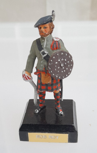 Rob roy metal figurine hand - roy,