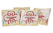 Set of 4 x Cruzcampo Ceramic