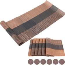 TtS Set of 6 Brown Place mats