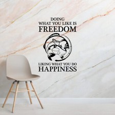 Freedom Fishing Quote Fisher