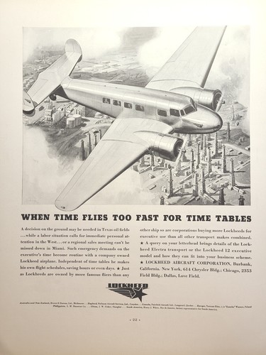 Lockheed model electra - lockheed, 10