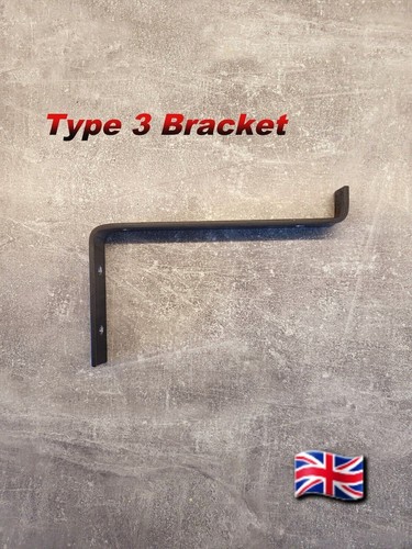 Pack rustic shelf brackets - rustic,