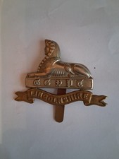 Genuine Lincolnshire Regiment Cap Badge