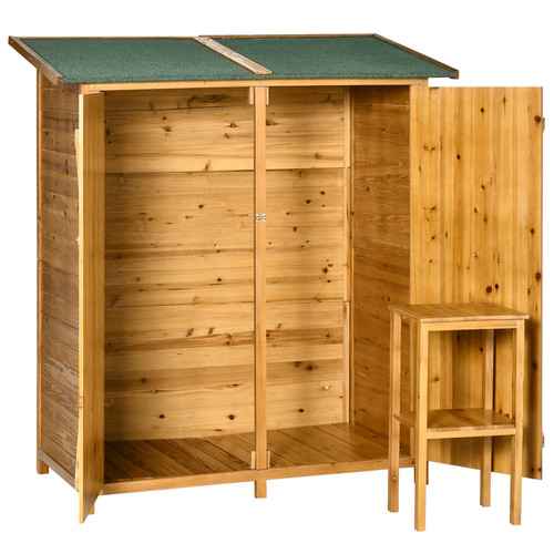 Garden wood storage - wood,