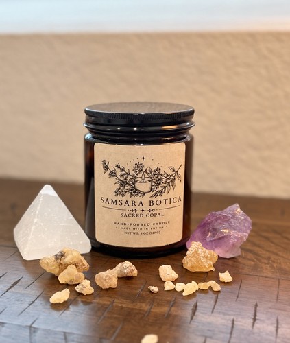 Sacred copal soy - sacred, oz