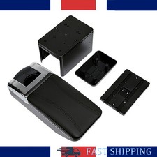 Armrest Storage Box Black