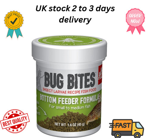 Fluval bug bites fish - bug,