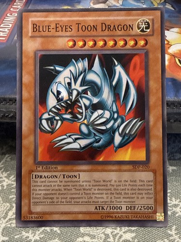 Tcg blue eyes toon - tcg,