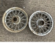 2 MG Wire Wheel Rims