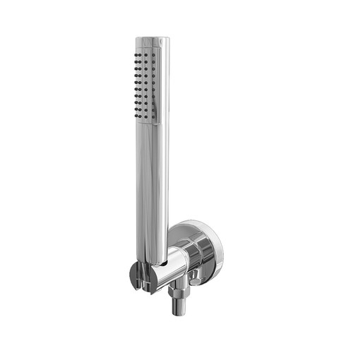 Round shower outlet elbow - shower,