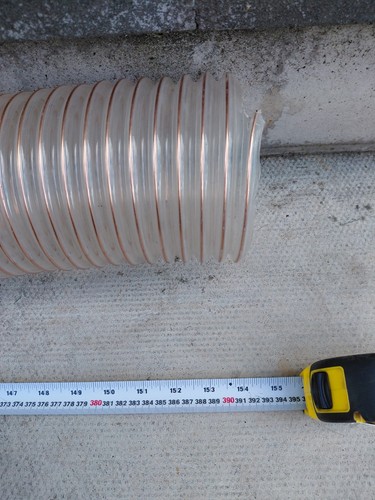 Dust extractor hose 125mm - 125mm, x