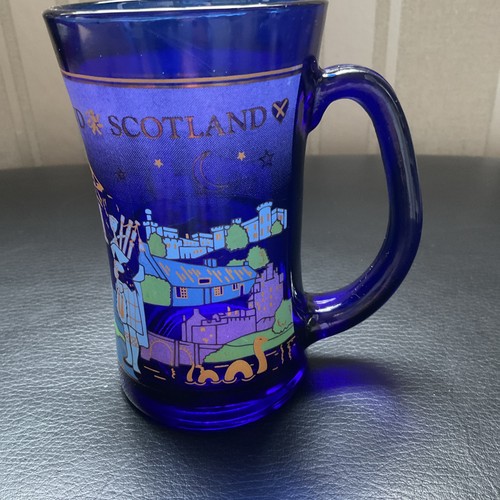 Vintage scotland cobalt blue - scotland,