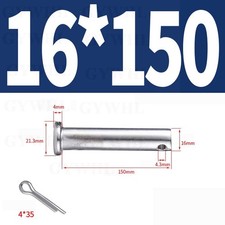 Clevis Pin A2 Stainless Steel