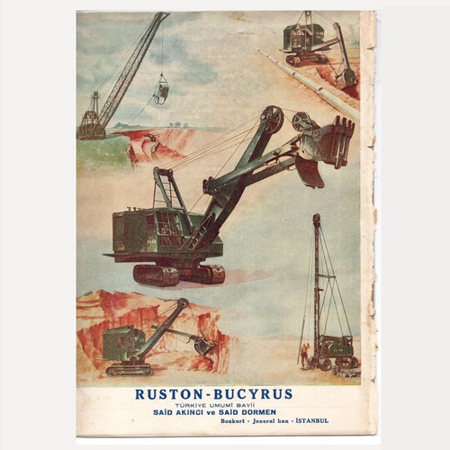 1953 ruston bucyrus excavator - ruston-bucyrus,