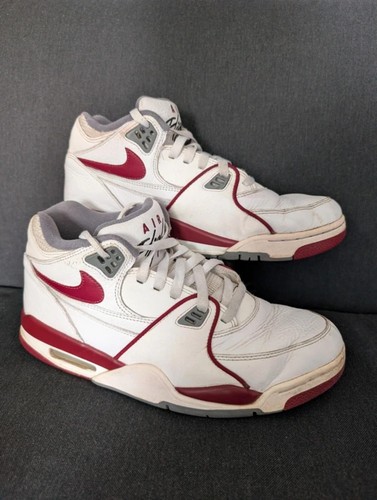 Nike air flight white - white, red