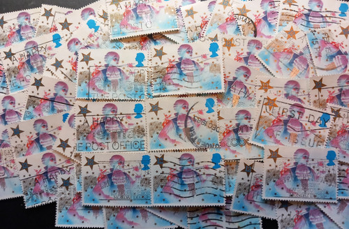 100~12p~Blue~GB~Commemoratives