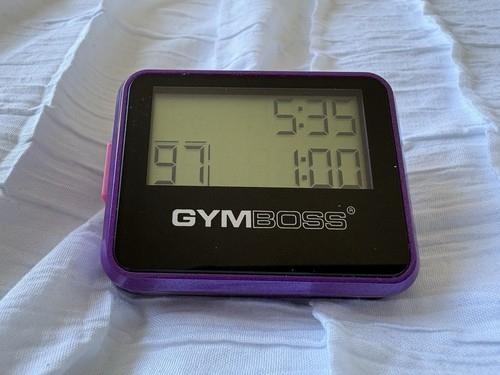Gymboss interval timer - gymboss,