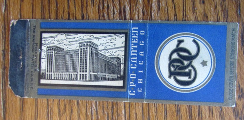 Chicago illinois matchbook - chicago,,