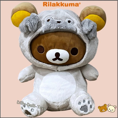 Rilakkuma plushie grey - rilakkuma,