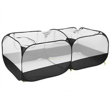 .Portable Chicken Run Coop