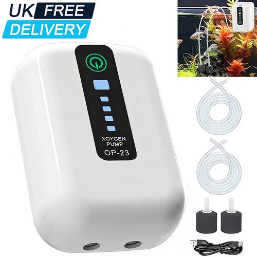 Aquarium fish tank oxygen pump - tank,