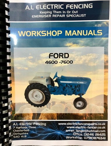 Ford 4600 7600 workshop - 7600,