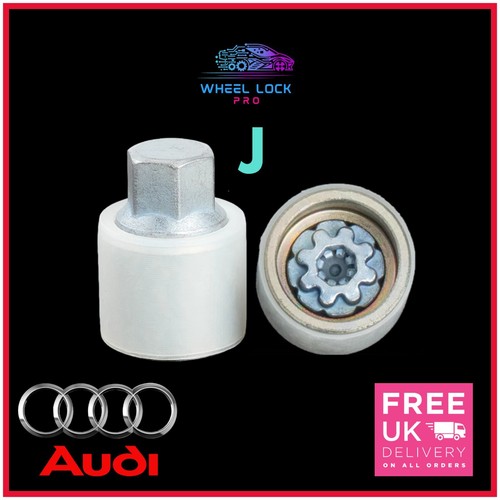 Audi new locking wheel nut - wheel, key