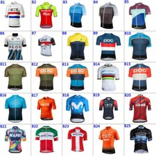 Mens team cycling jersey Short