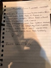 oven and hobs gas and electric