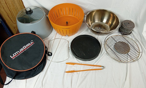 Lotus grill orange charcoal - lotus,