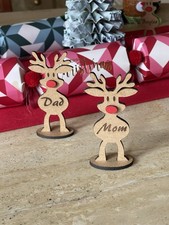 Personalised Reindeer Place