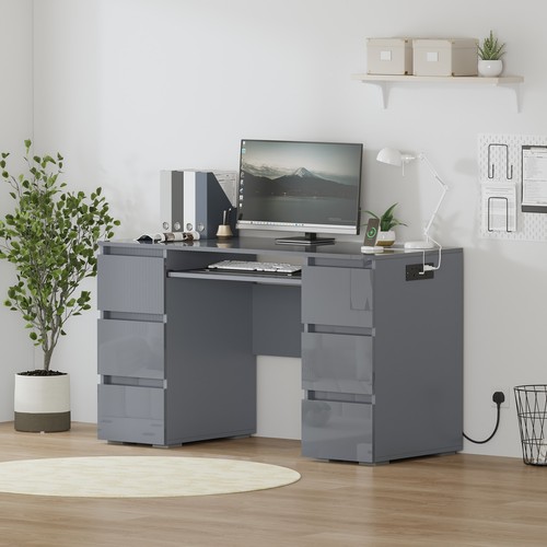 Dressing table high gloss - high,