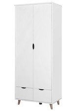 Scandinavian 2-Door Wardrobe