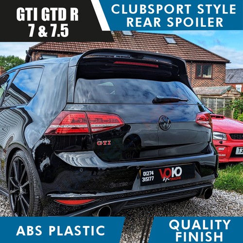 Clubsport gloss black rear - black,