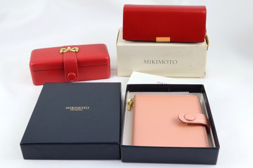 Mikimoto mini leather jewelry - mini,