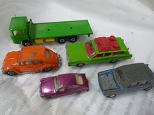 Matchbox cars etc mixed lot toy cars 1970s inc spot on Morris 1100