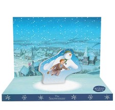 The Snowman Music Box Card Novelty Dancing Musical Christmas Card  XMAS NEW