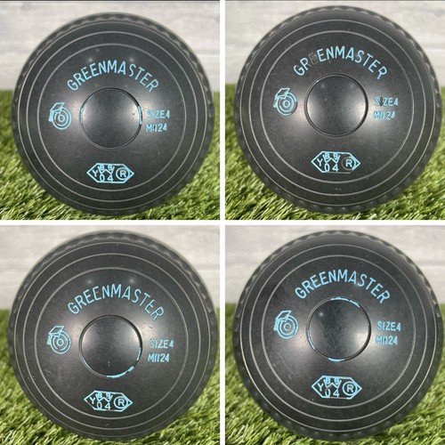 Vintage greenmaster lawn bowls - vintage,