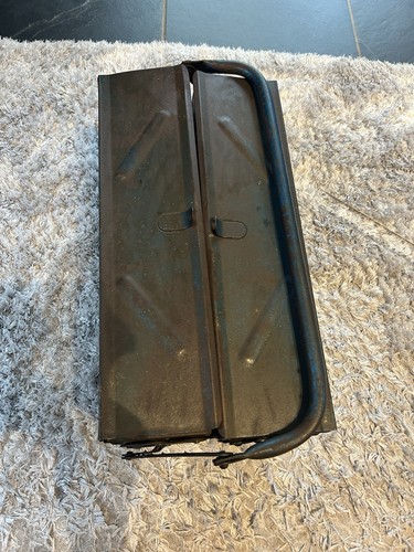 Vintage blue metal cantilever - blue,