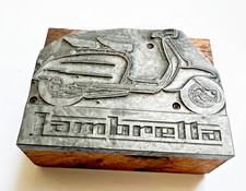 Lambretta Series 3 Slimstyle Li Metal Printing Block