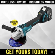 Makita 18V 125mm DGA404 Brushless Cordless Angle Grinder Lithium UK