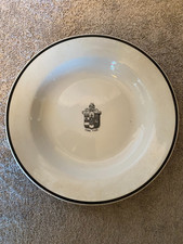 Vintage Vitrified Tableware Dudson Brothers Soup Plate Lincoln College Crest