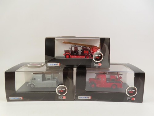 Oxford fire leyland cub - x3,
